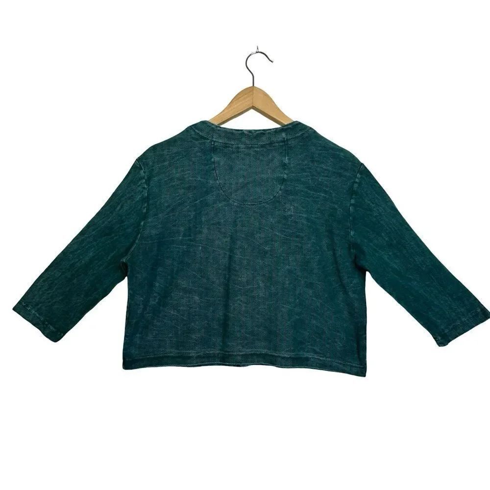 MICHAEL LEU COLLECTION Green Madi Dress & Jacket Size Small - Picture 6 of 17